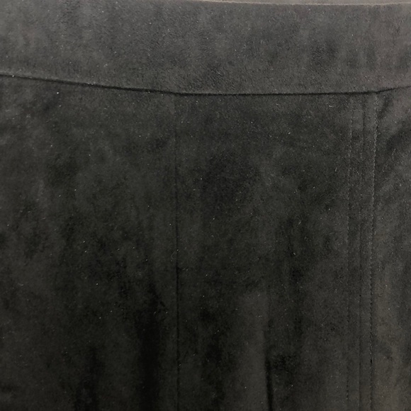 Jack By BB Dakota Black Break on Through Faux Suede Skinny Legging Size M - Picture 4 of 6